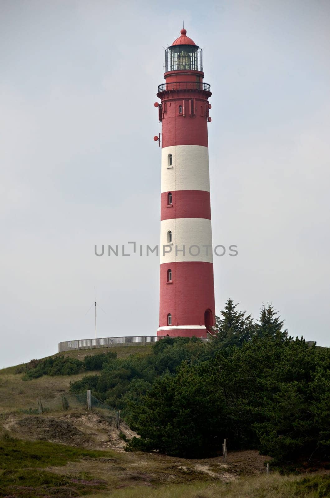 lighthouse on the island of Amrum, Germanby