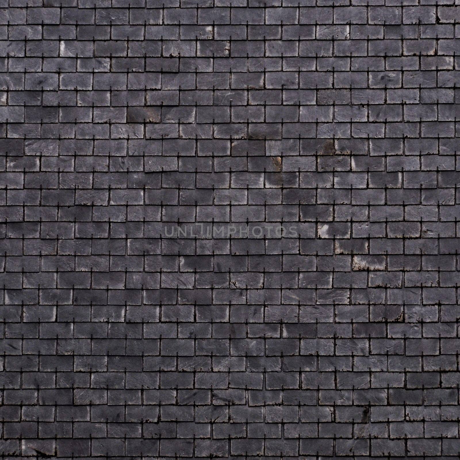 Slate roof background, square photography