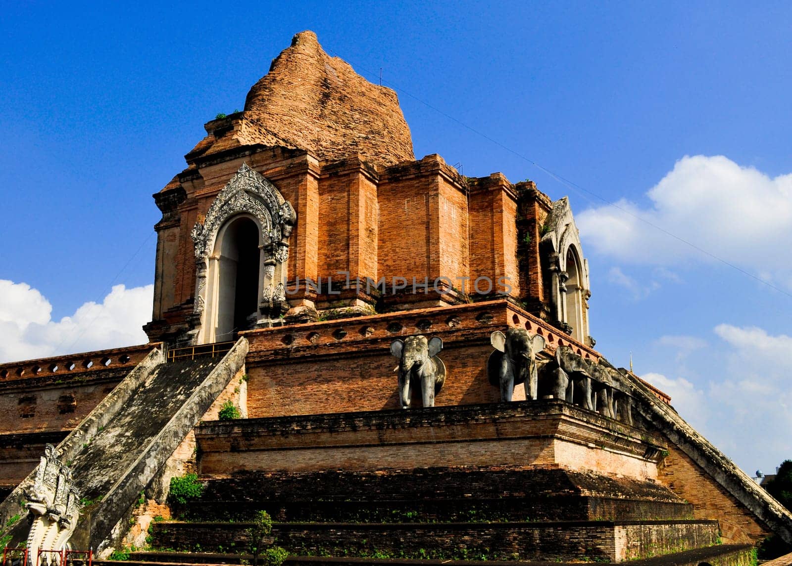 An Ancient Thailand temple in Chiang Mai
