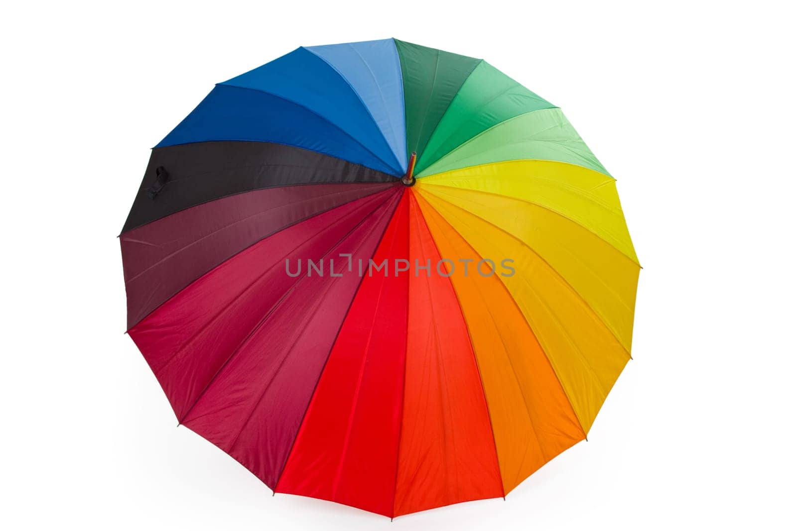 Umbrella isolated on white background