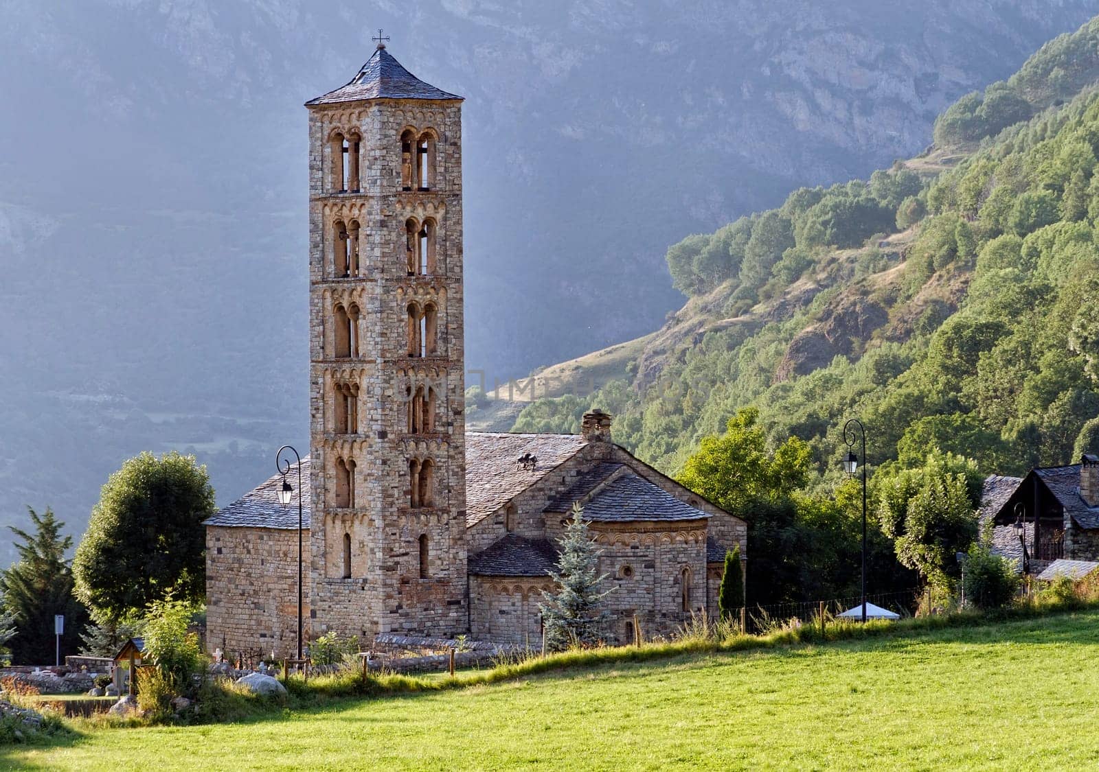 Romanesque church of Sant Climent de Taull, Catalonia, Spain.