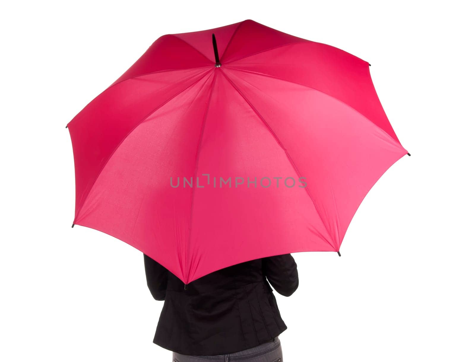 Woman with umbrella