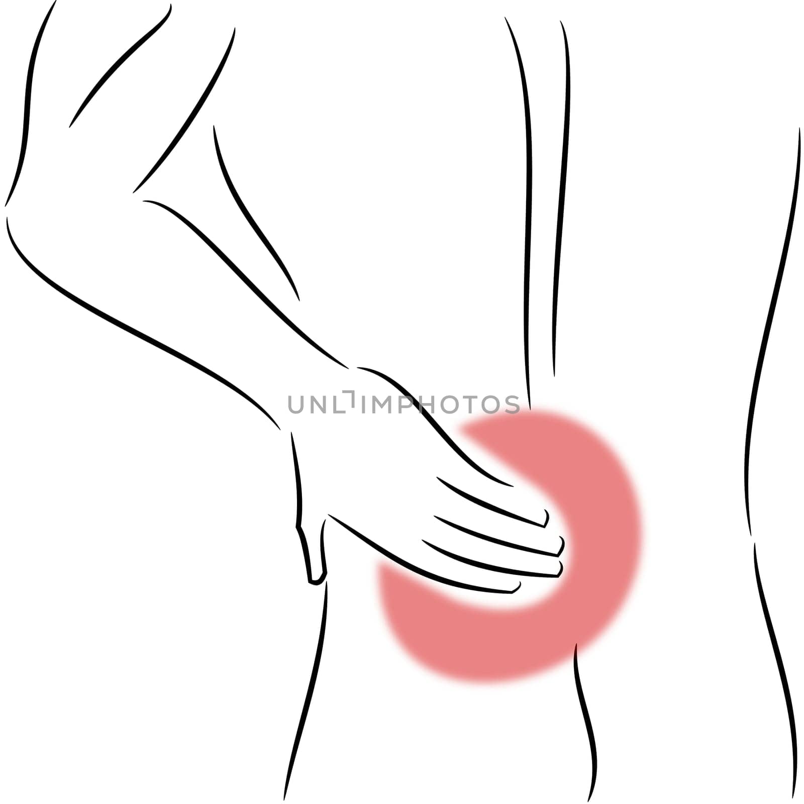 Man with back pain