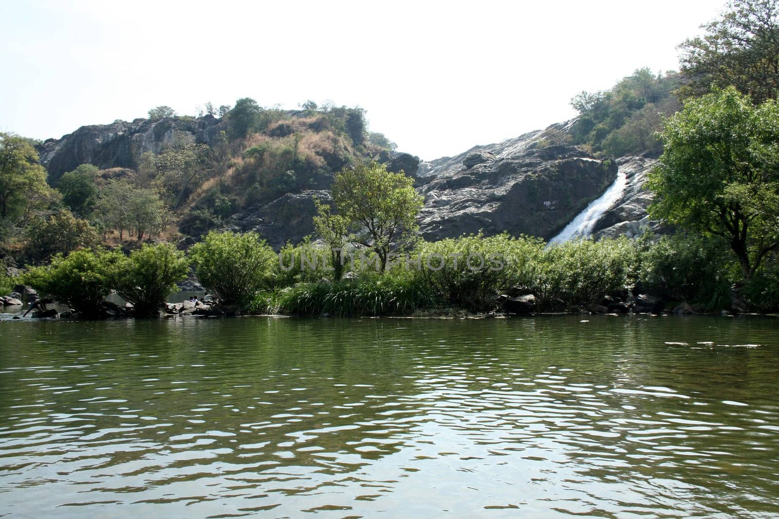 Bhara Chukki, River Kaveri Falls, Shivanasamudra, Karnataka, India, Asia