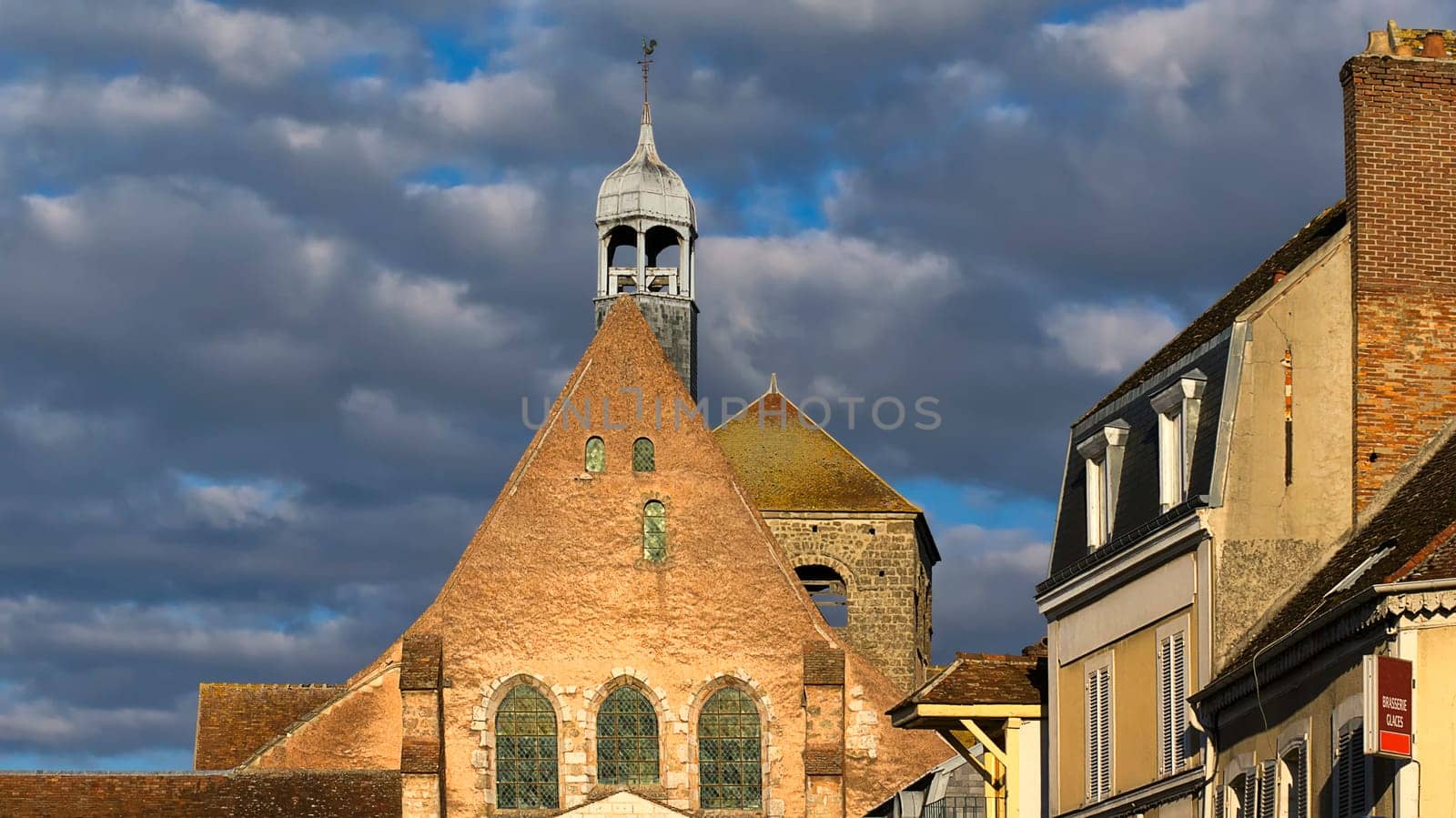 Eglise Saint Croix in the evening light