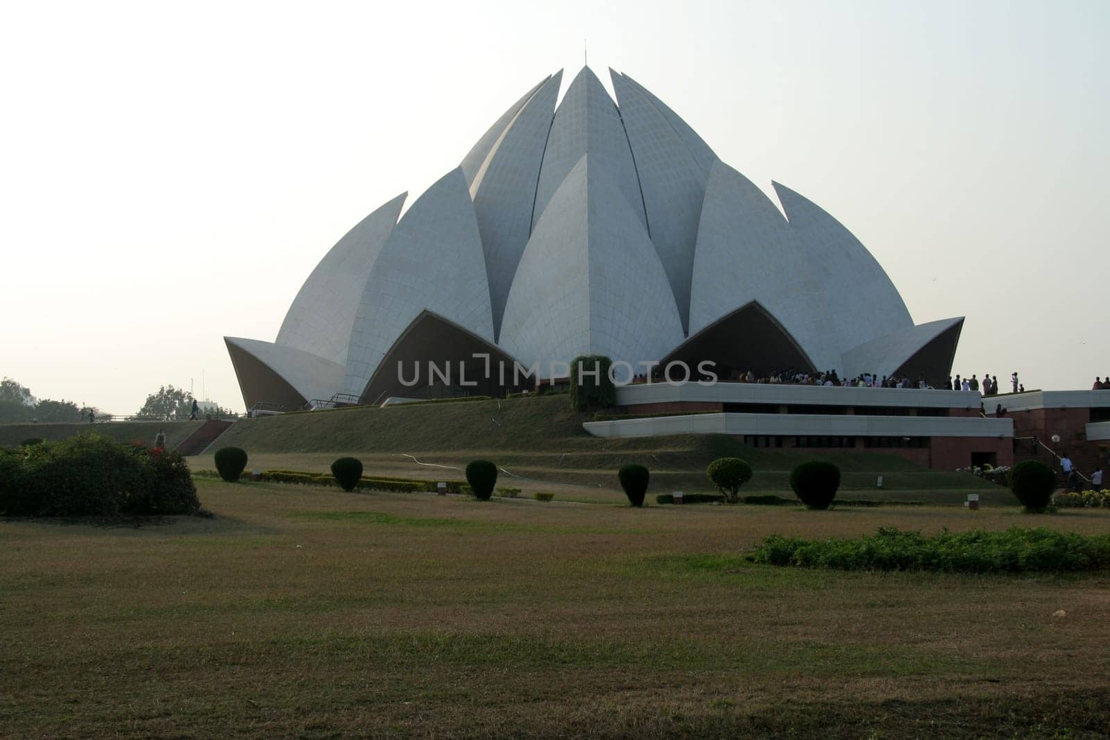 Lotus Temple, Bahai House of Worship, Delhi, India Asia
