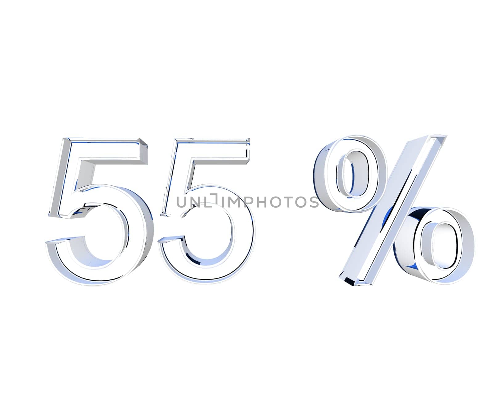 55 percent