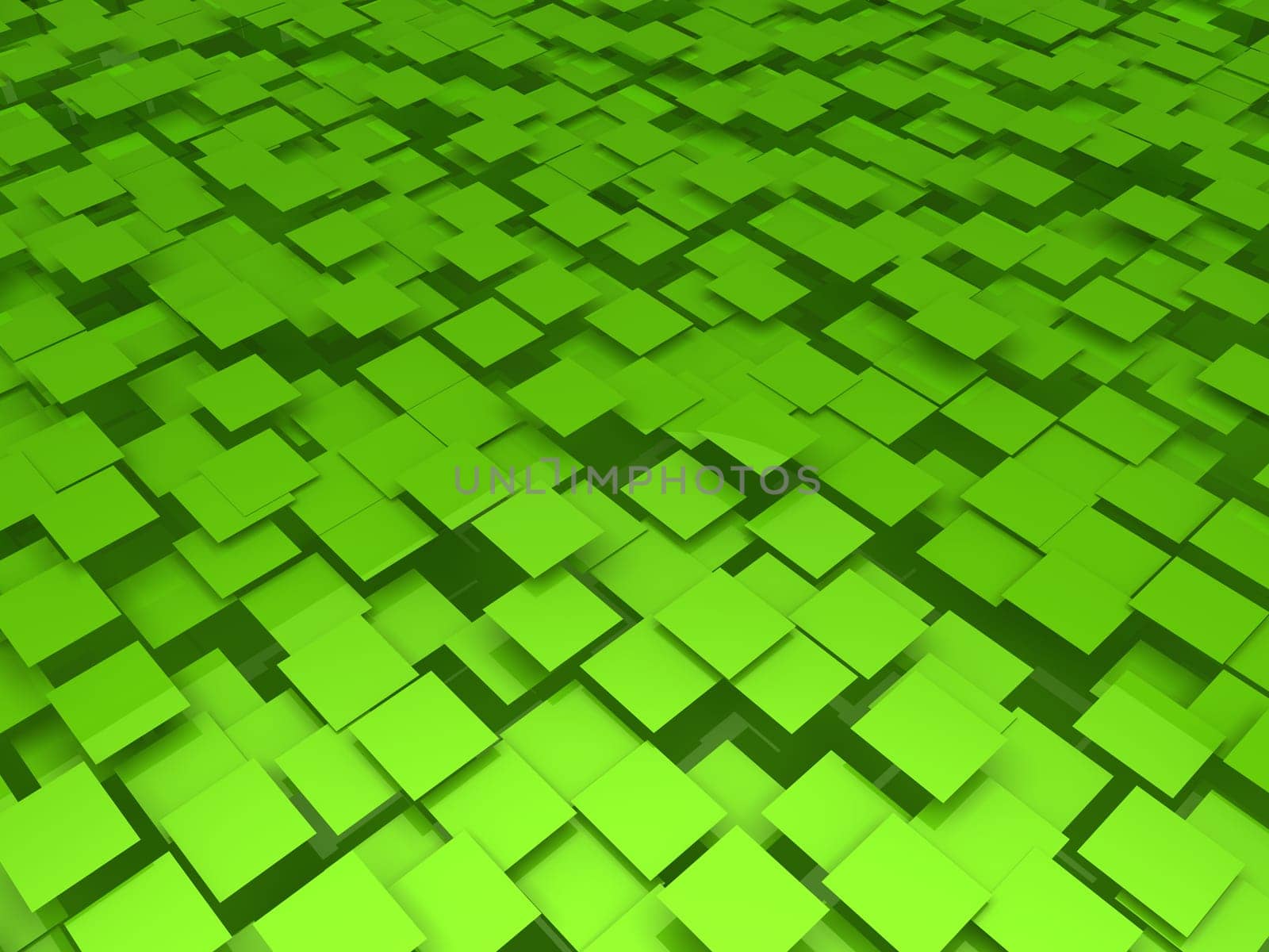 3d green area background cube abstract pattern