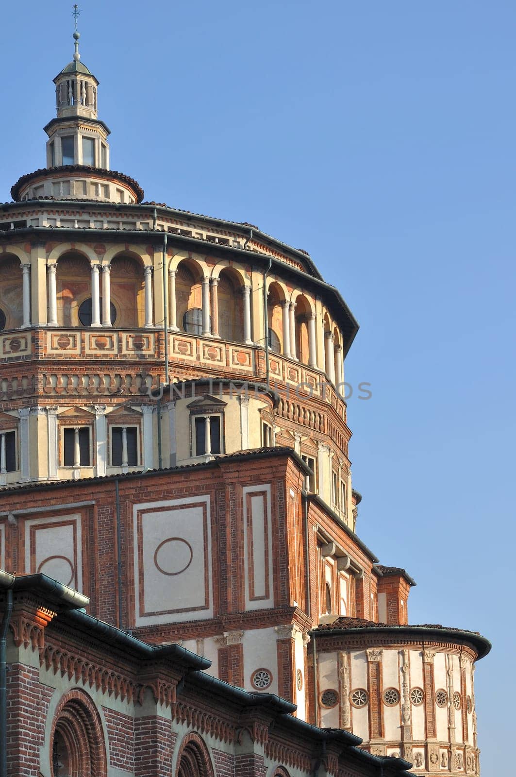 santa maria delle grazie dome, milano