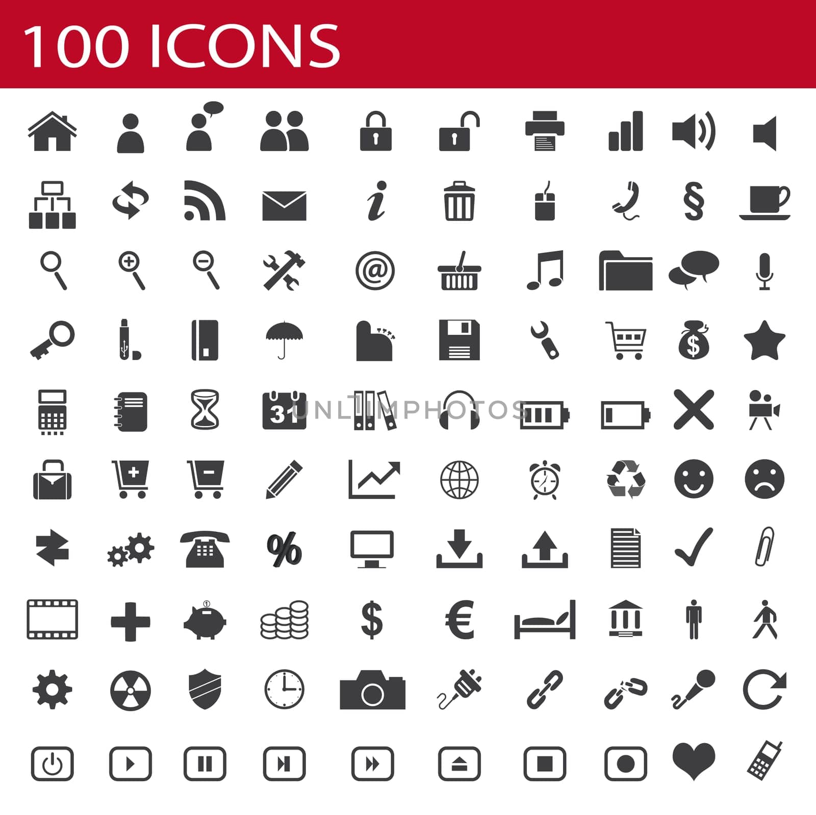 100 icons