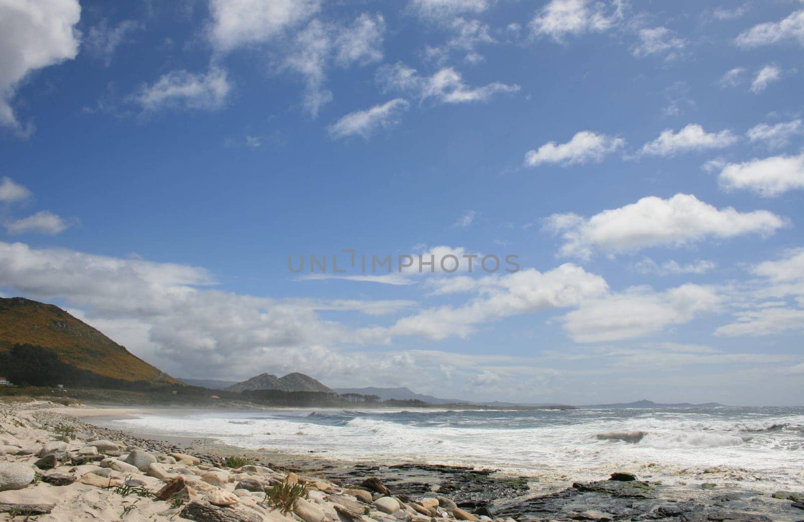 Coast of the atlantic ocean in Galicia,Spain