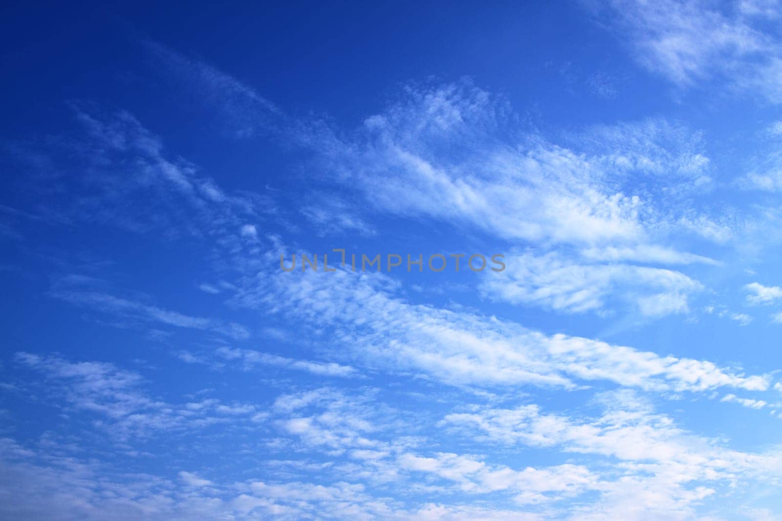 Blue sky with clouds