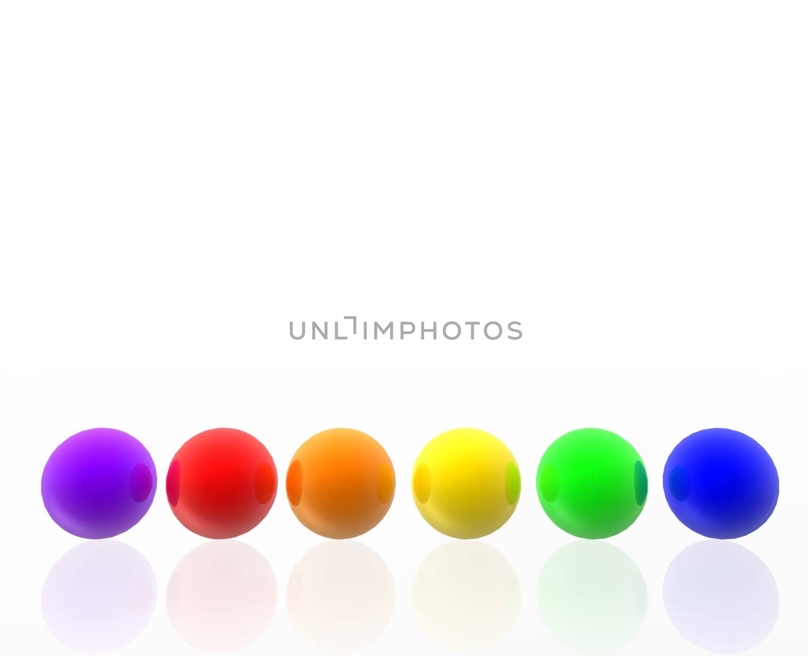 rainbow colors