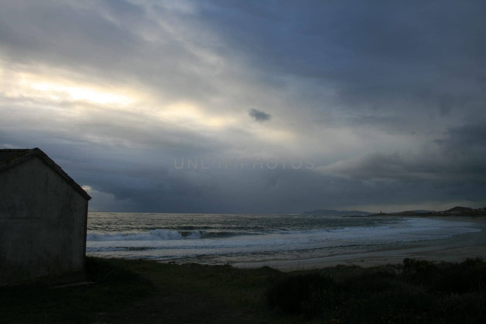Coast of the atlantic ocean in Galicia,Spain