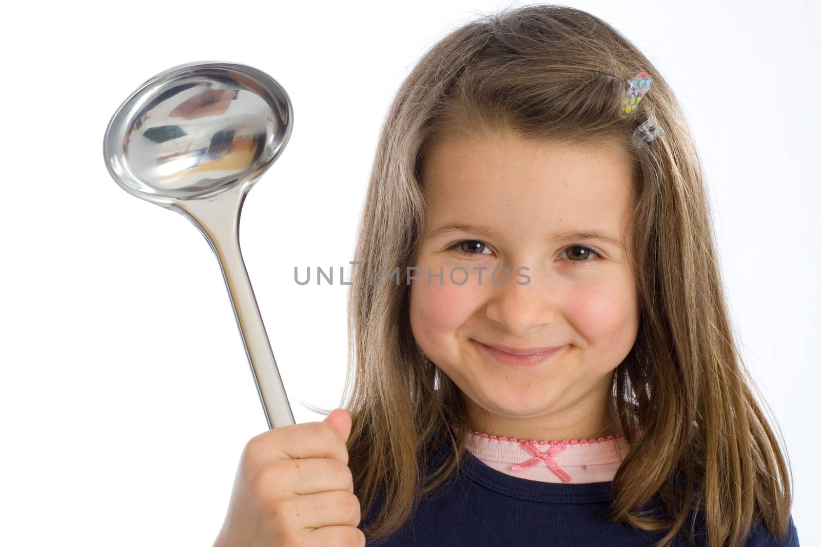 six-year-old girl with ladle (mr)