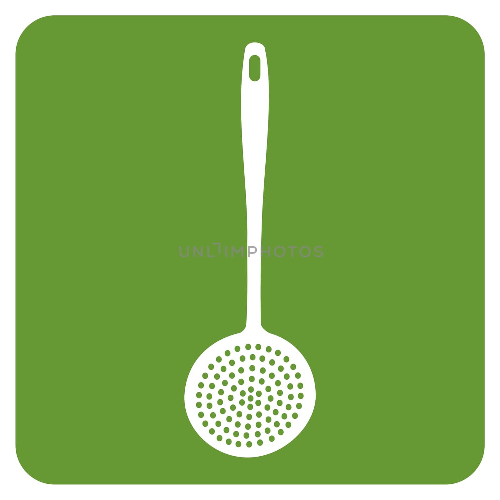 kitchen skimmer icon. Vector file available