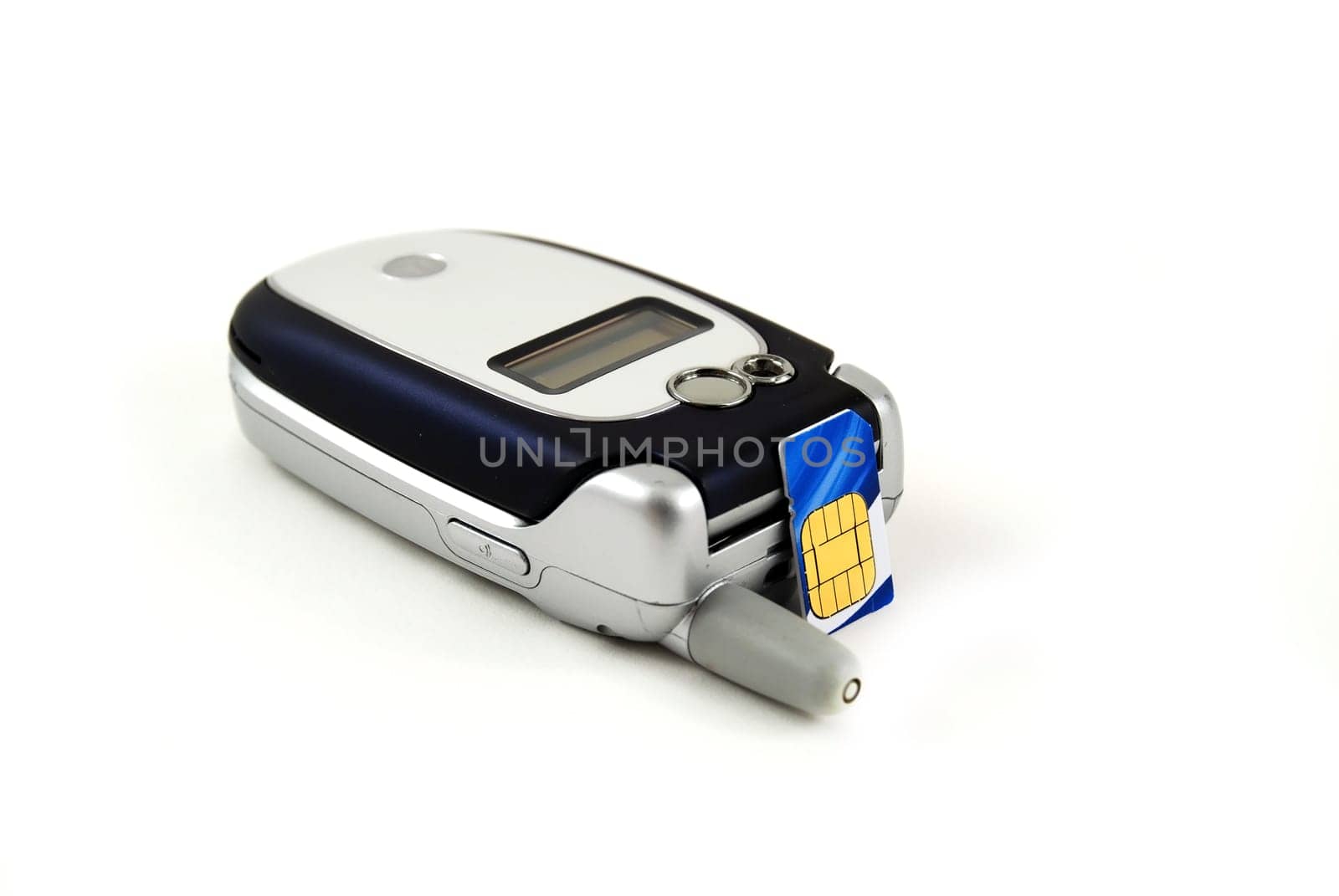 stock pictures of the components for a typical cell phone