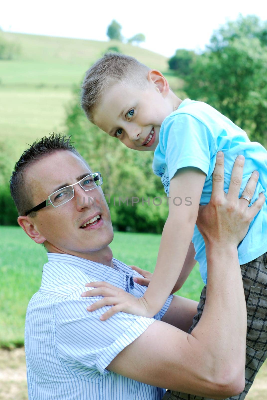 Father and son