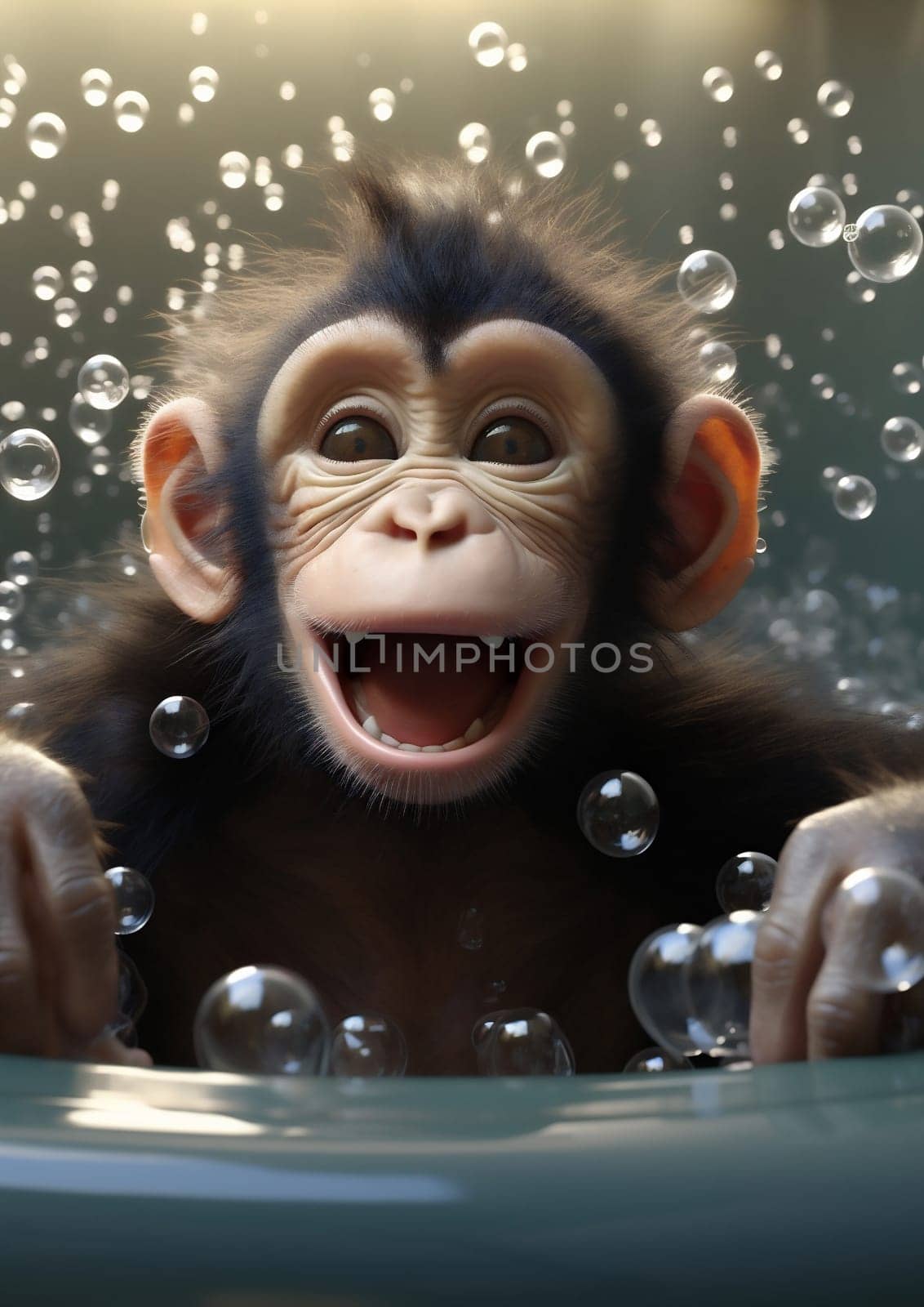 Jungle face funny fur mammal wild animal cute baby macaque wildlife monkey nature forest primate portrait ape chimpanzee zoo asia