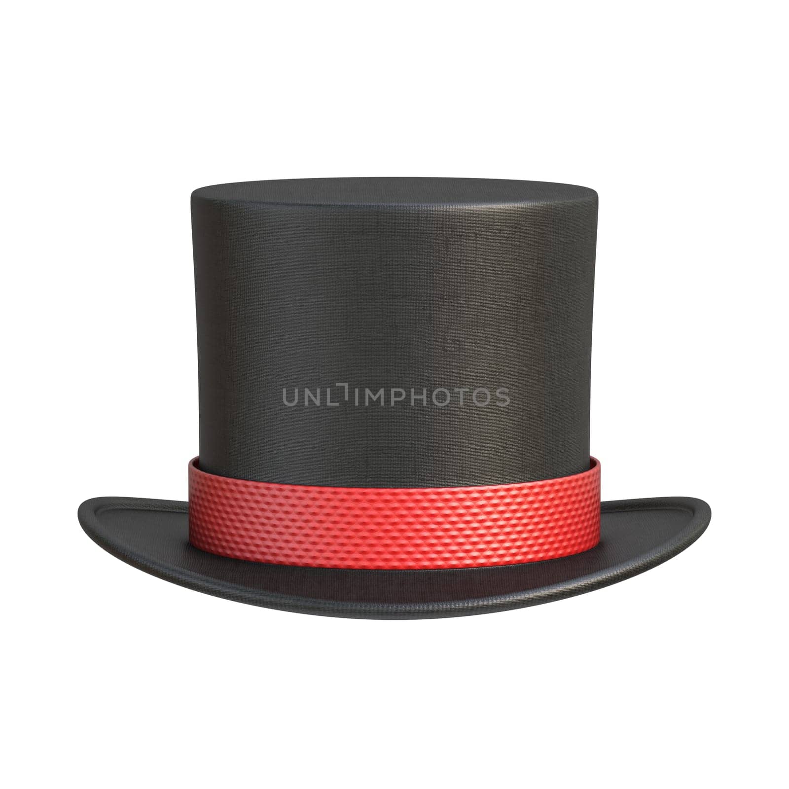 Magic hat 3D rendering illustration isolated on white background