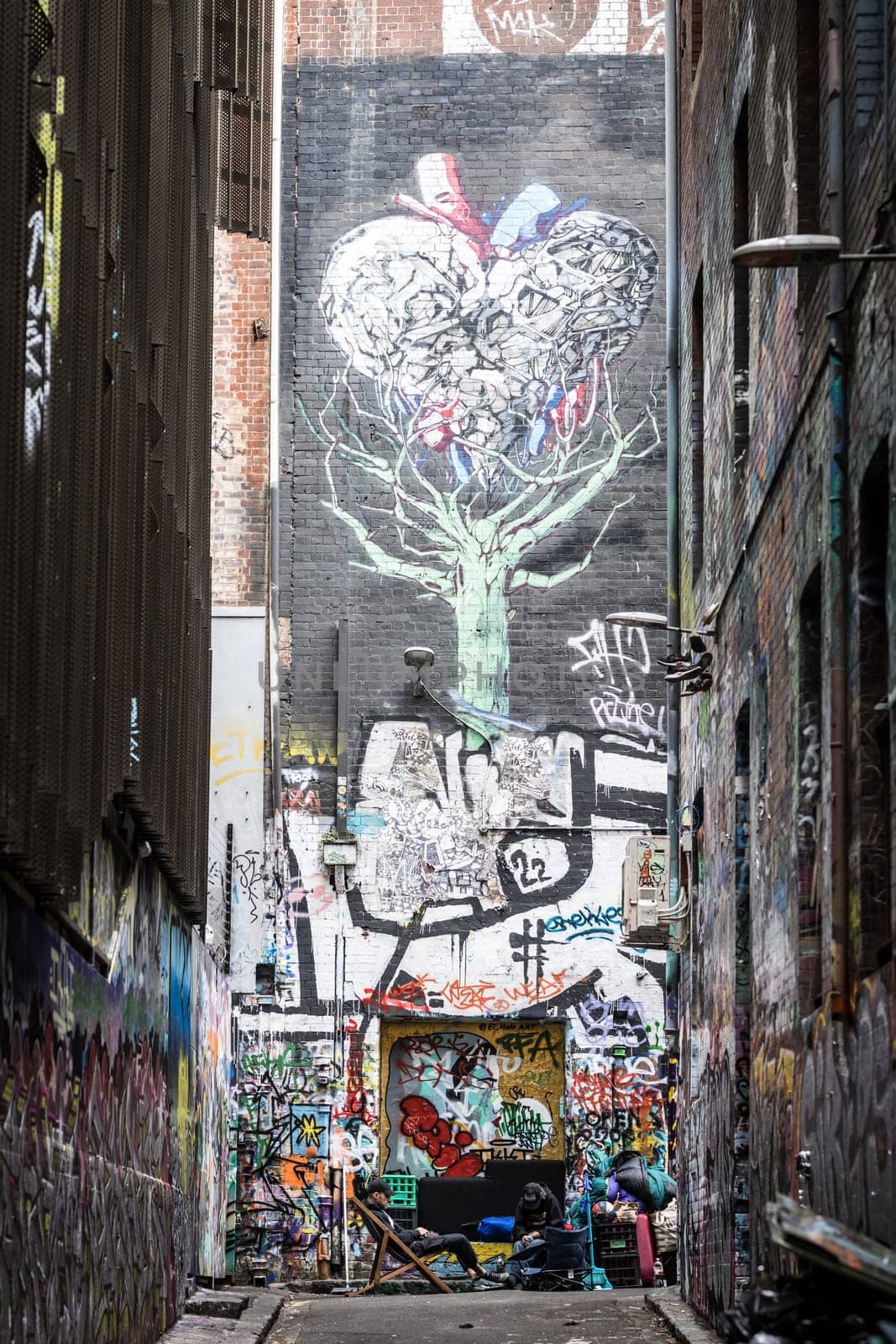 Hosier Lane Detail in Melbourne Australia by FiledIMAGE