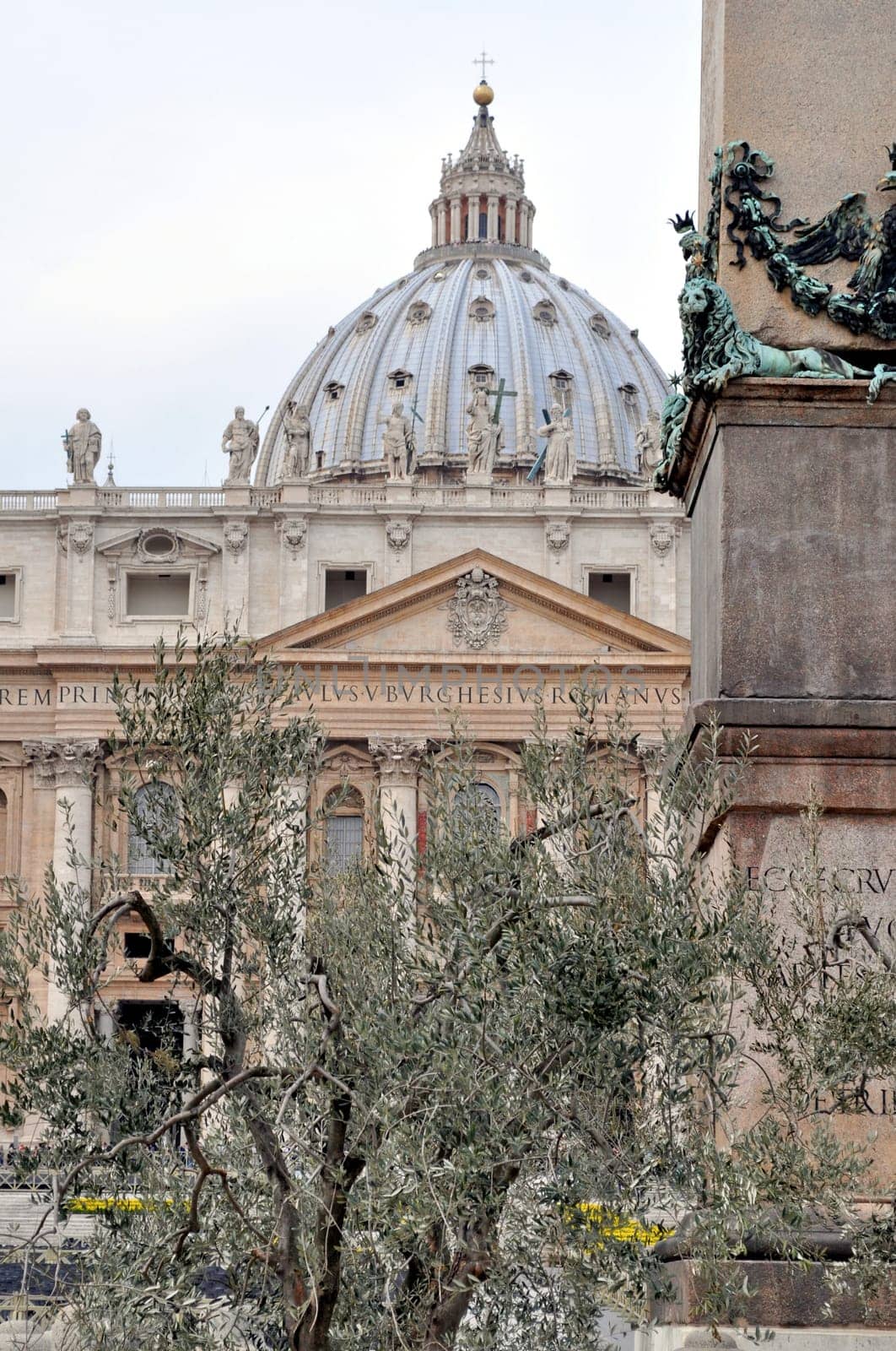 Basilica church of Saint Peter (San Pietro), Rome, Italy