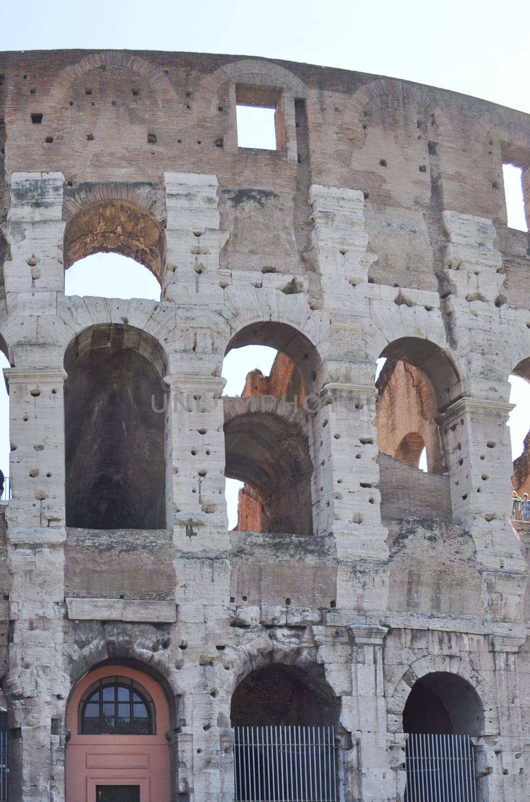 The Colosseum or Coliseum (Colosseo) in Rome