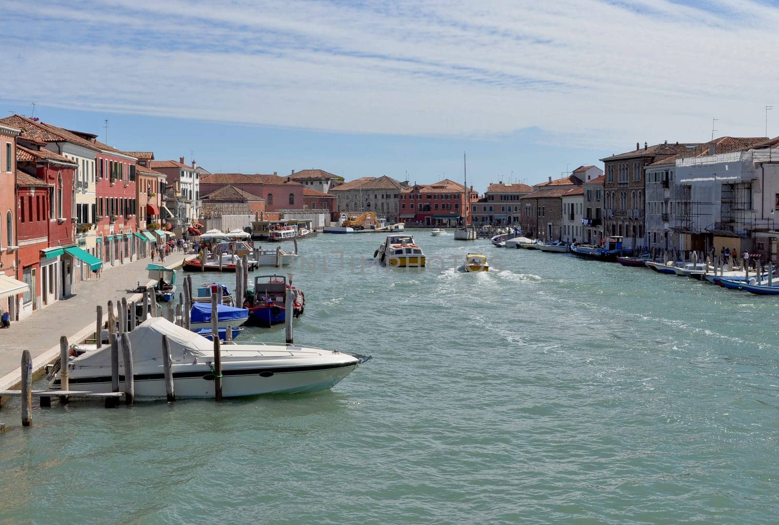 The town of Murano near Venice (Venezia), Italy
