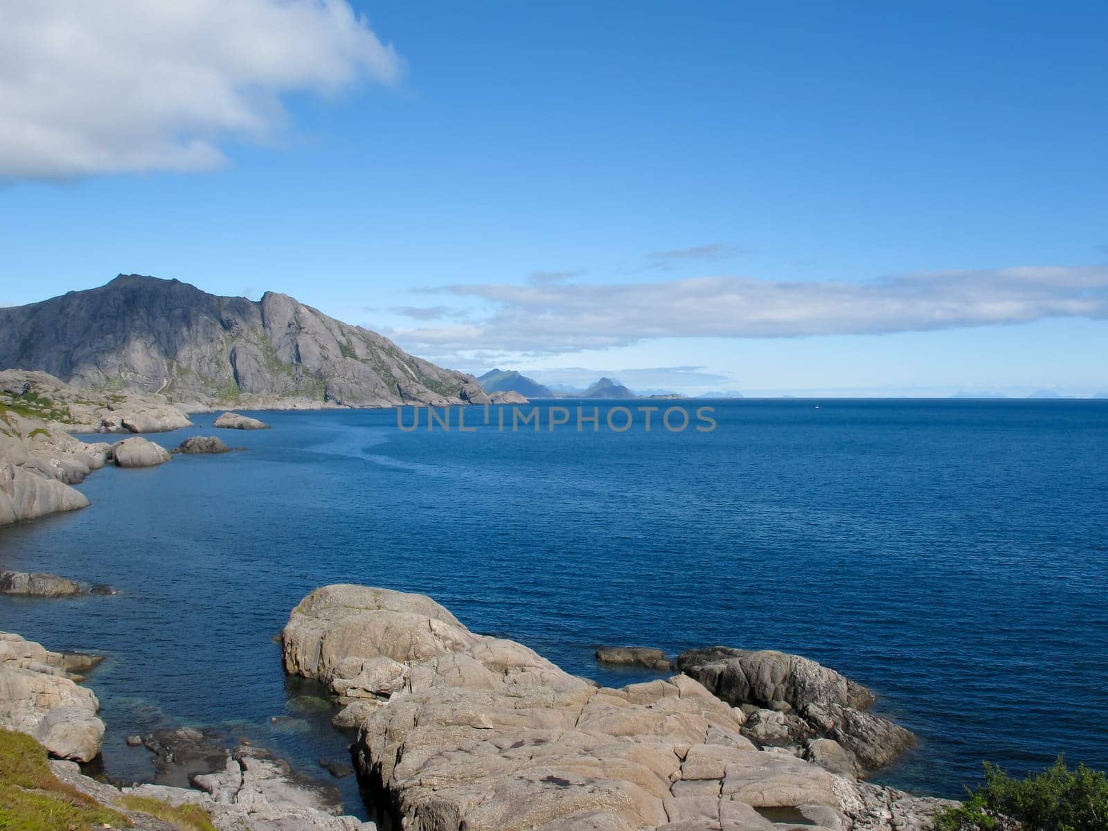 Picturesque landscape at Norway islands