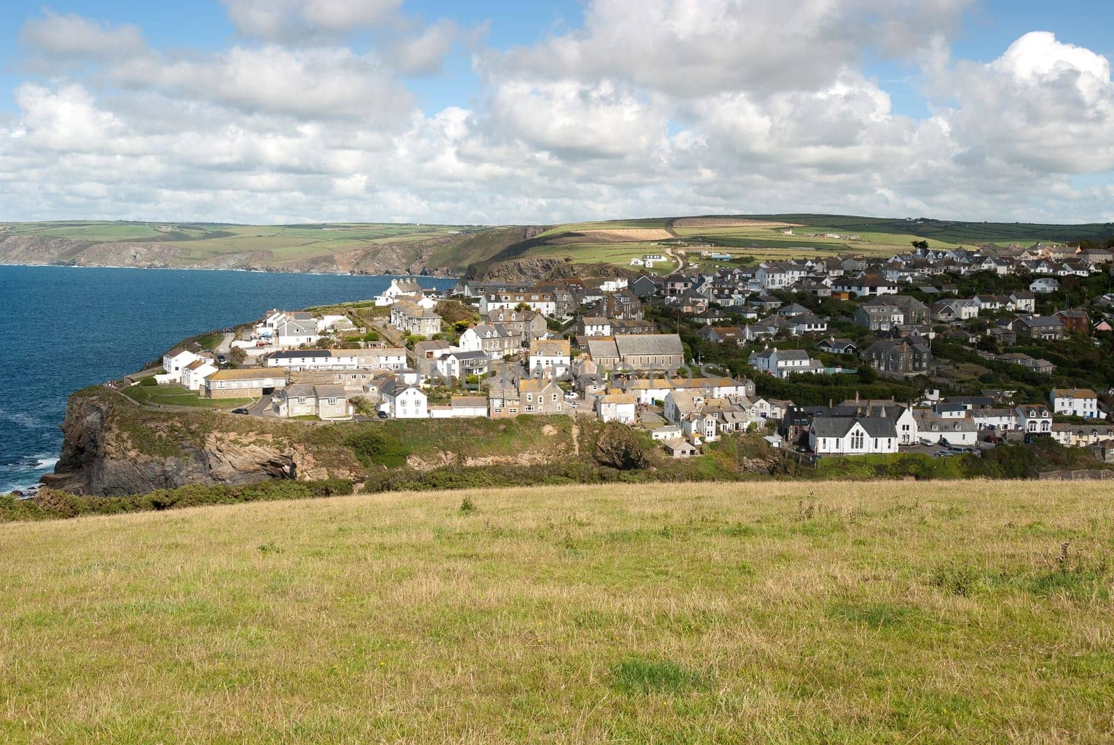 village of Port Isaac in Cornwall