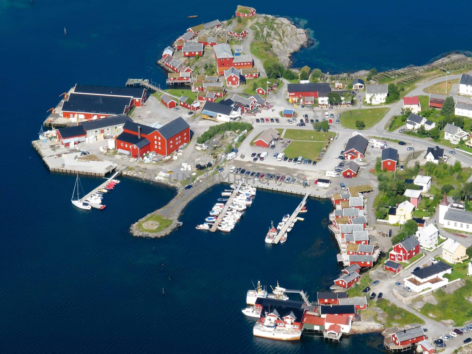 Picturesque landscape at Norway islands