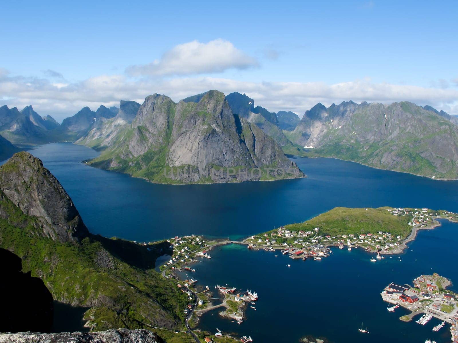 Picturesque landscape at Norway islands
