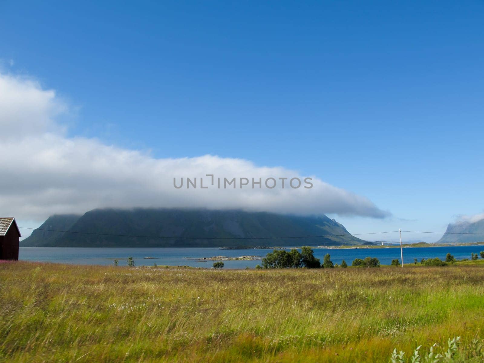Picturesque landscape at Norway islands
