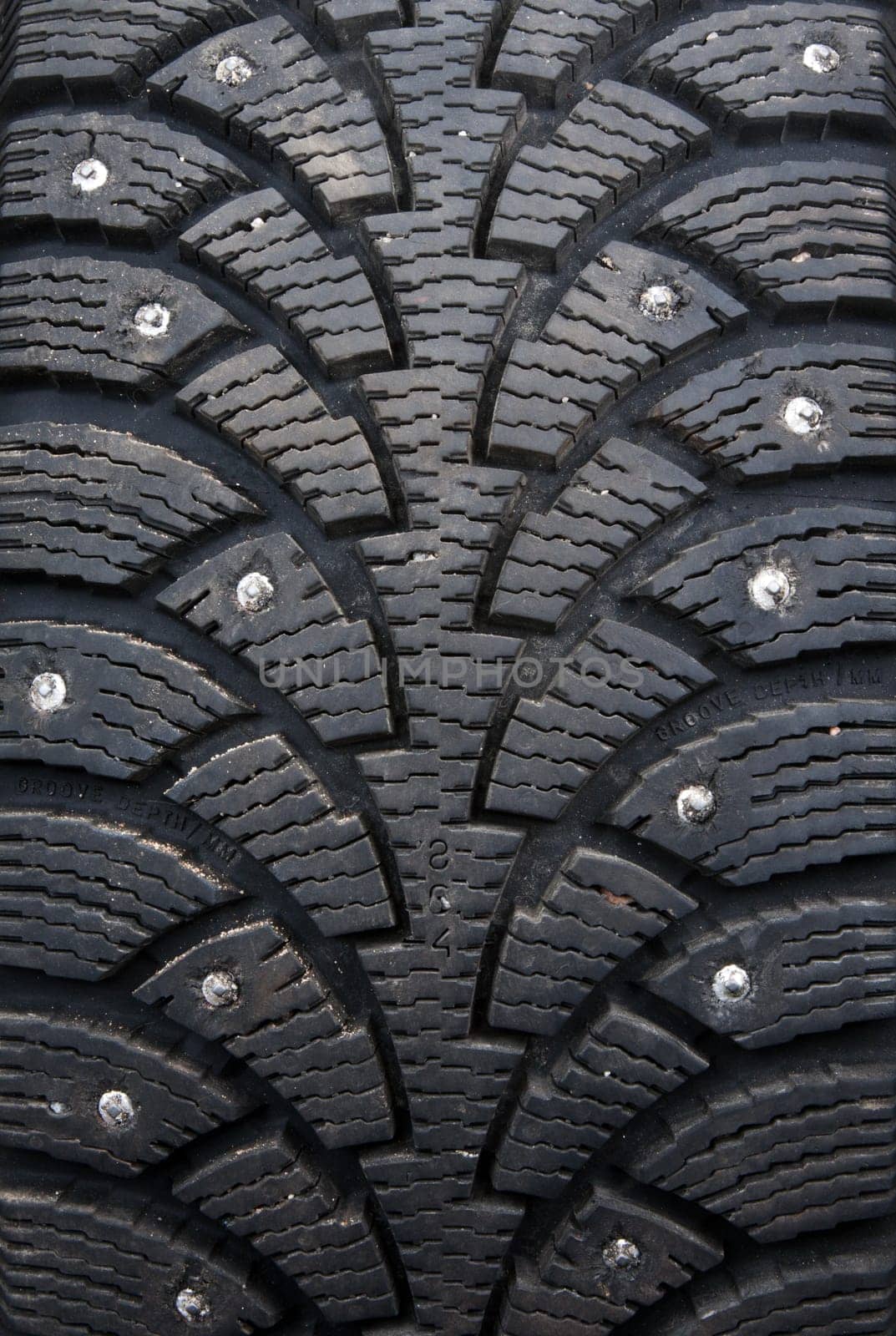 Thorns wheel for car in the manner of background