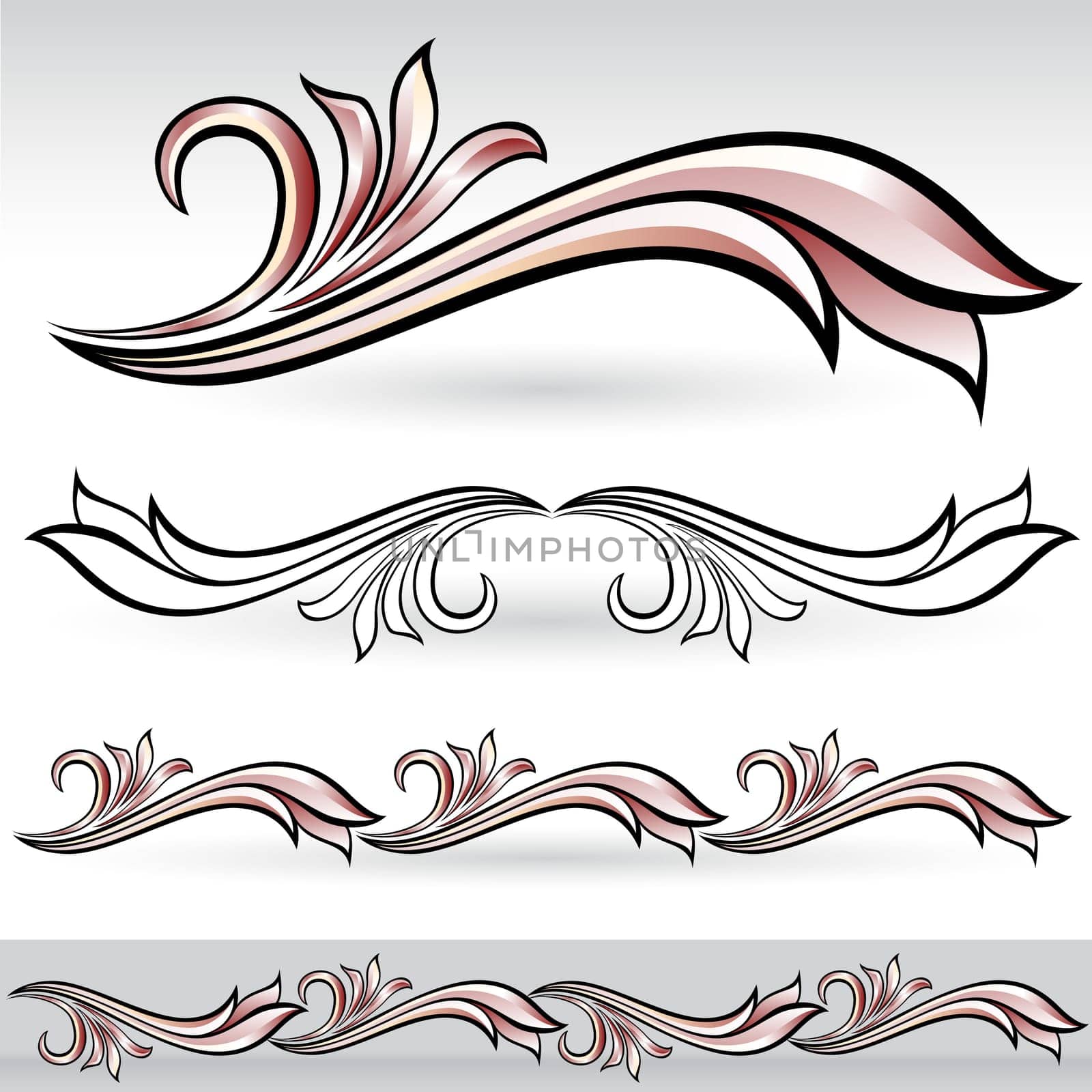 Flora design number nine. Nice design elements for your best creative ideas.