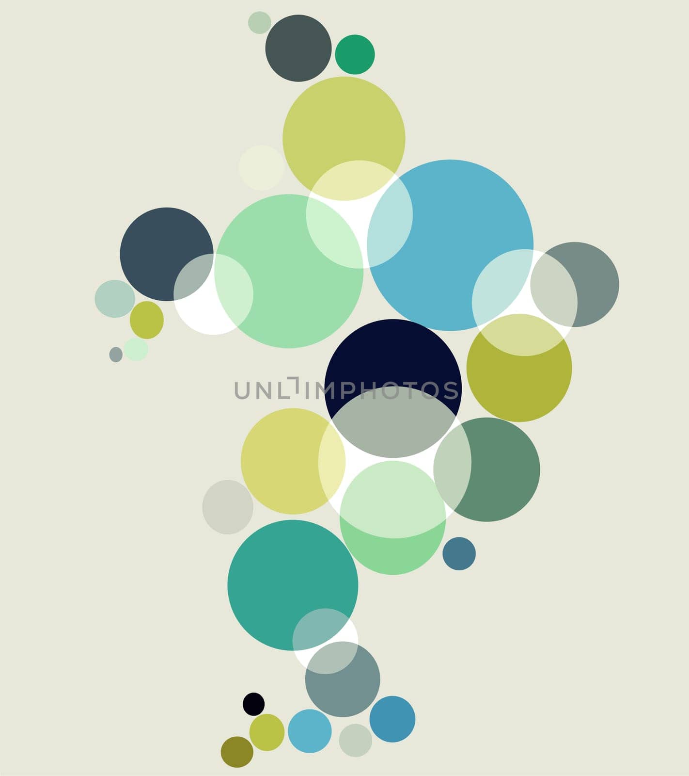 Fresh bubbles background. Vector available