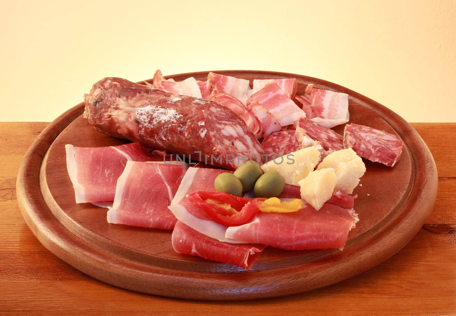 salami and cheese
