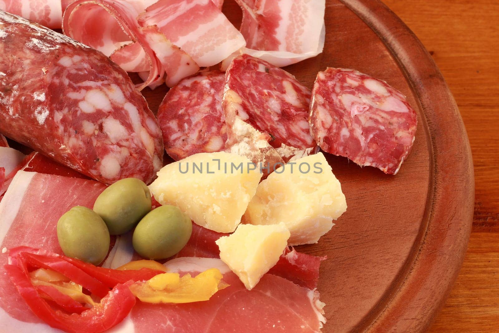 salami and cheese