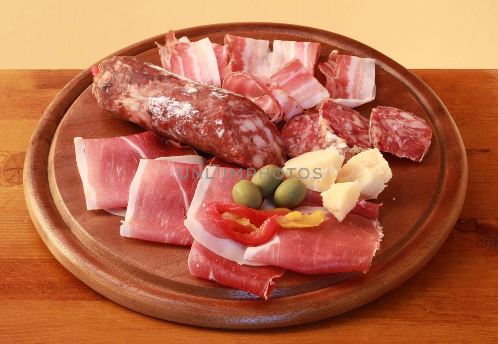 salami and cheese