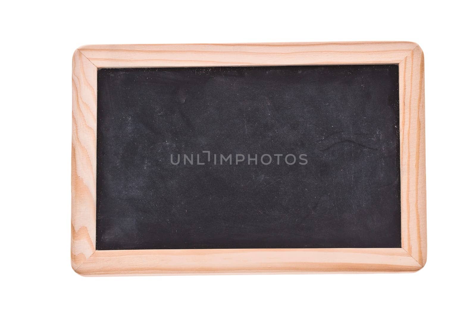 Dirty Mini Chalkboard with over the white background