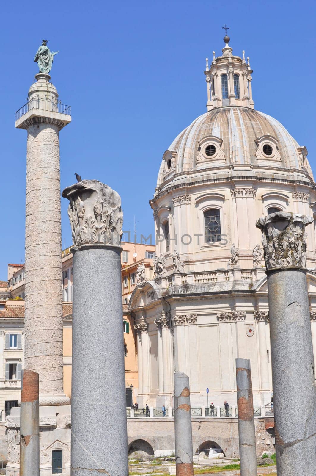 Trajan's Market (Mercati Traianei) in Rome, Italy