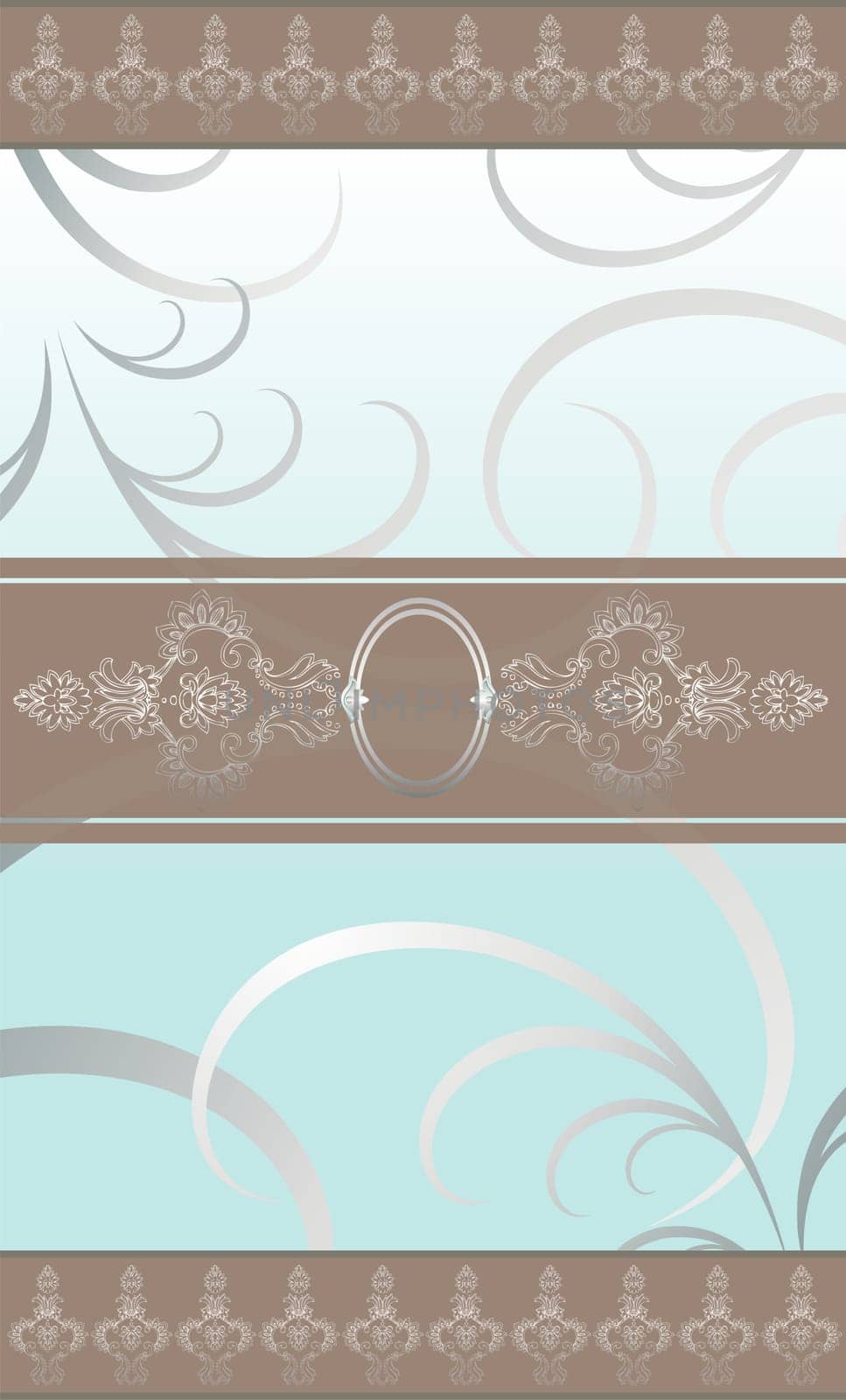 illustration for food industry, menu, chocolate box, cover, label for wine. Gradient silver background