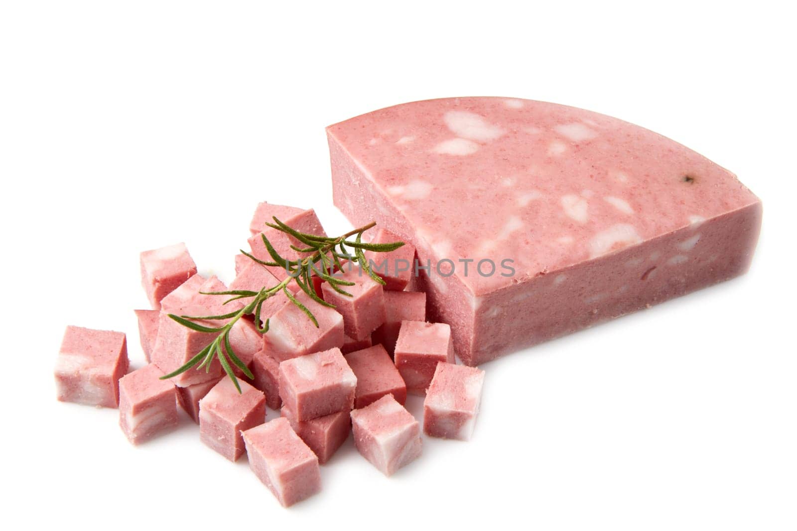 fresh mortadella
