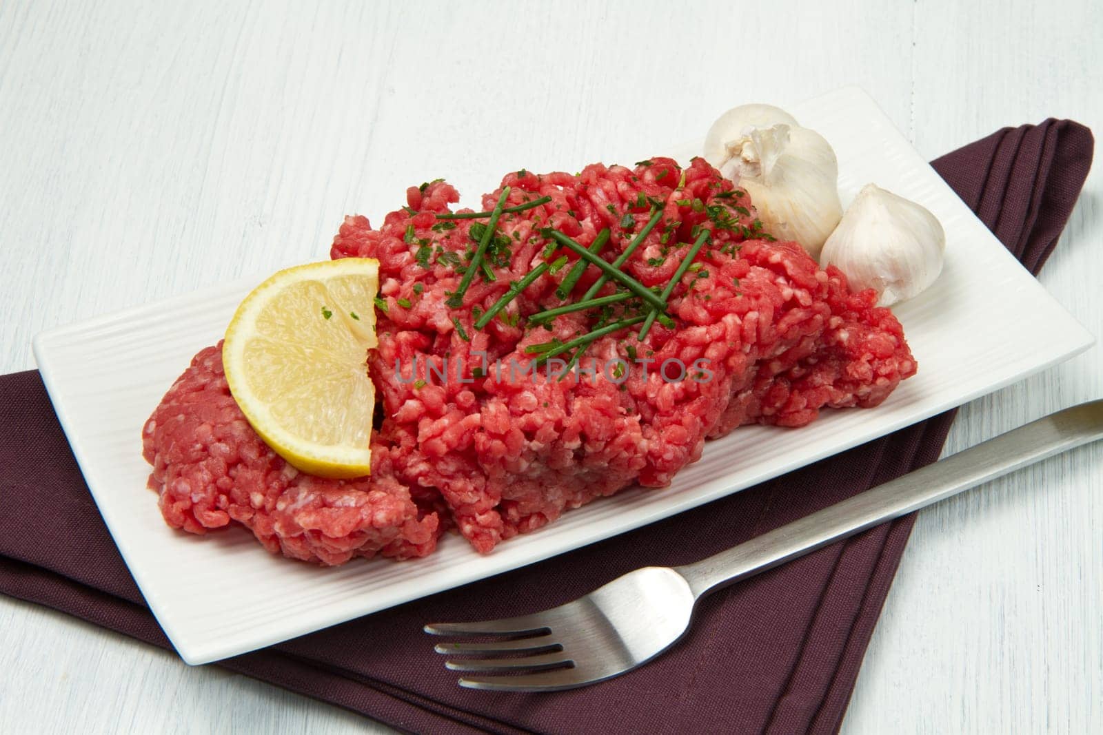 raw minced meat