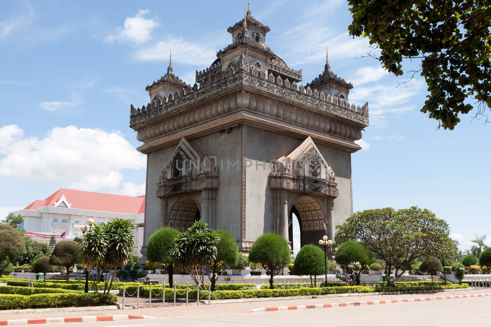 Patuxai,Vientiane,Laos,symbol of the capital