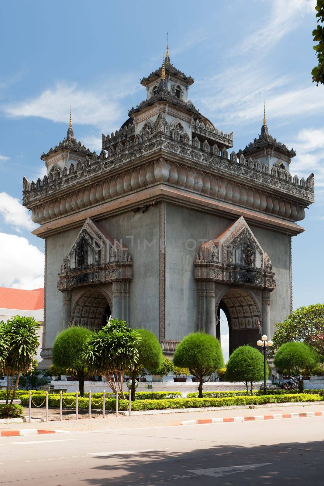 Patuxai,Vientiane,Laos,symbol of the capital