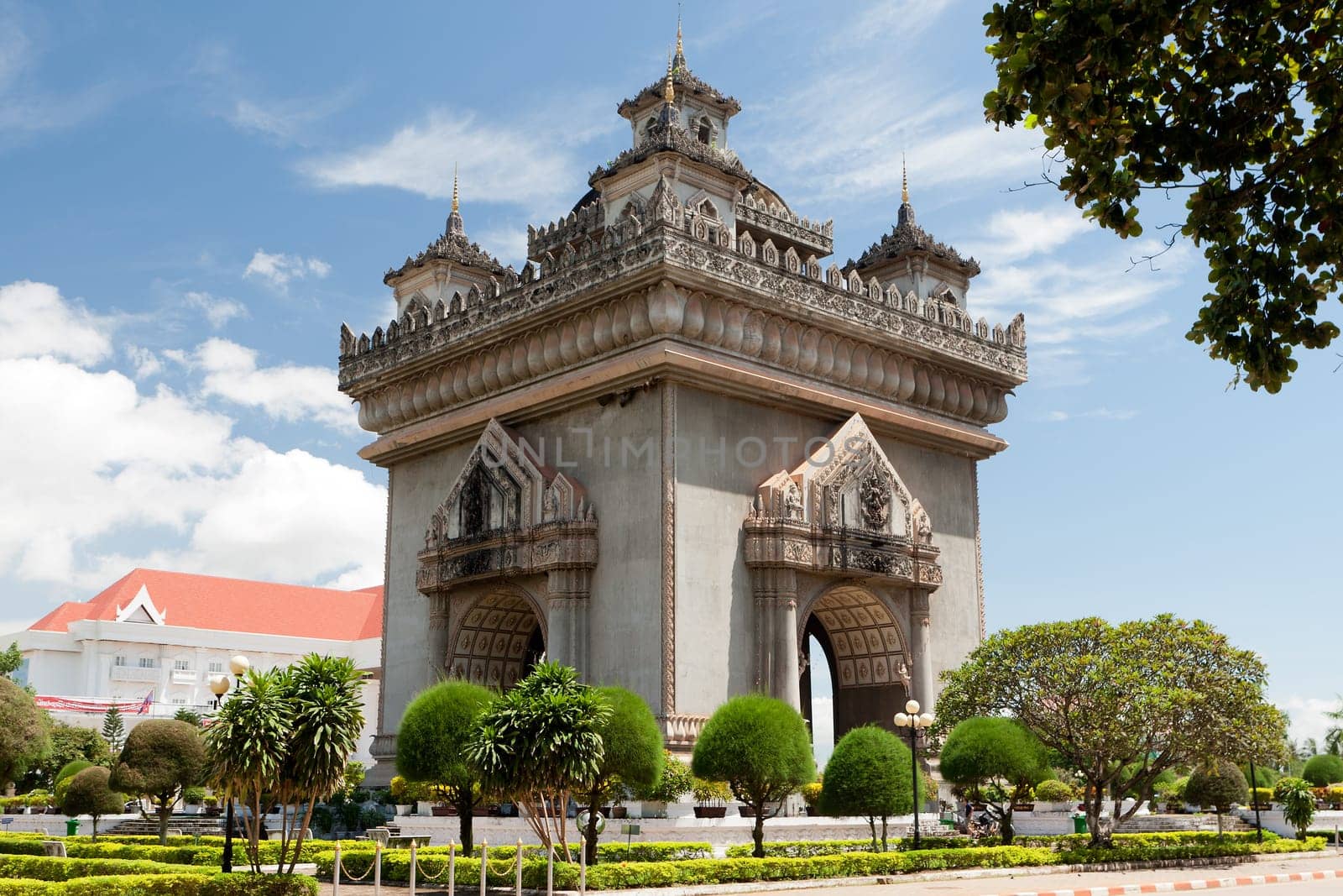 Patuxai,Vientiane,Laos,symbol of the capital