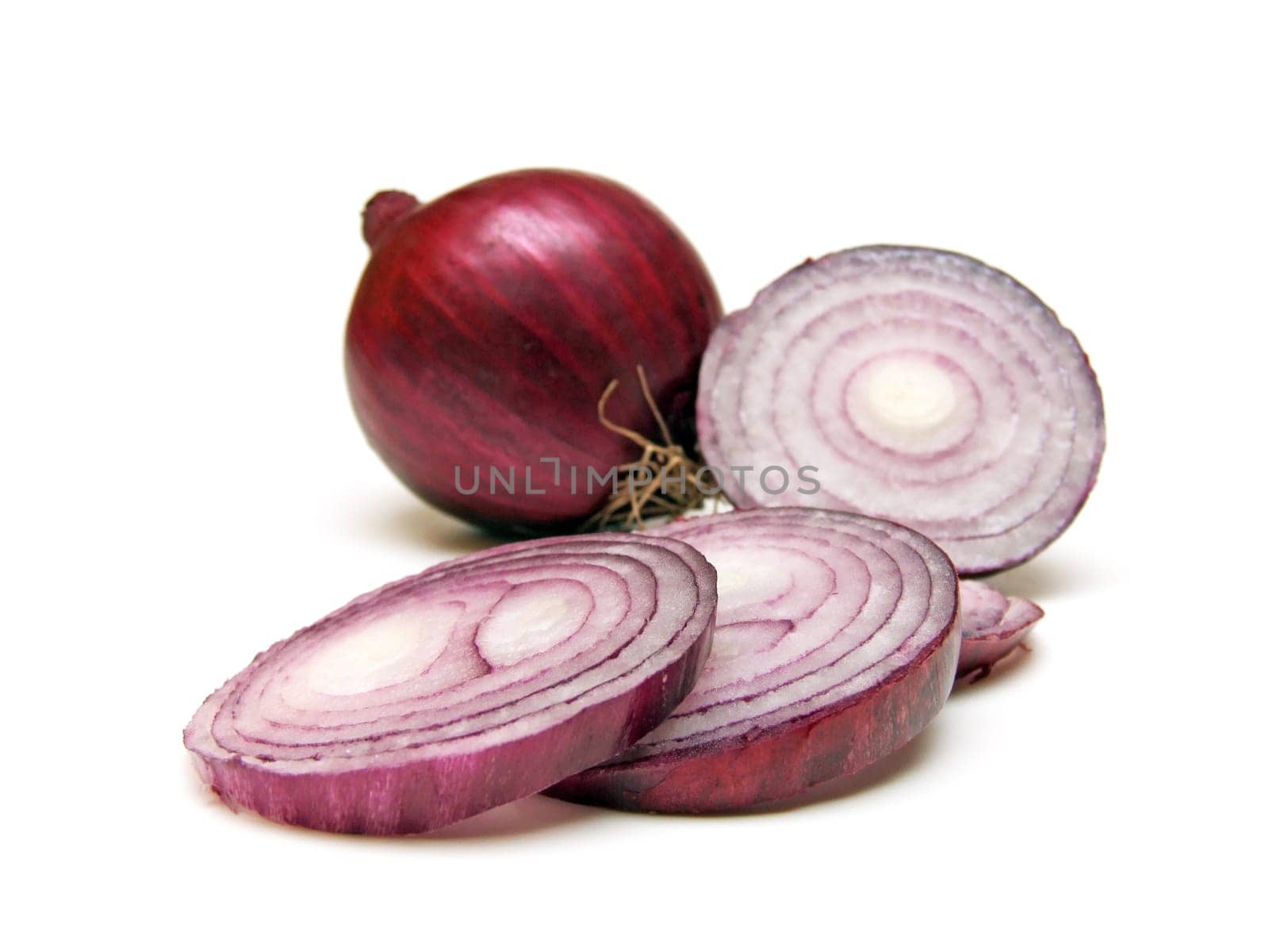 red onions (Allium cepa)