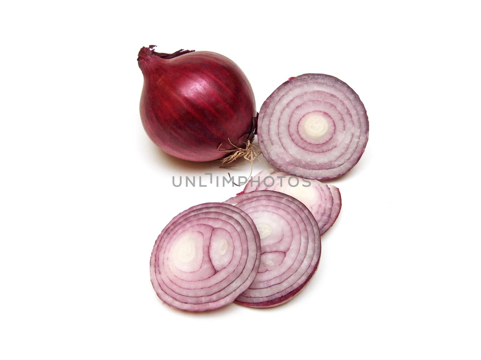 red onions (Allium cepa)