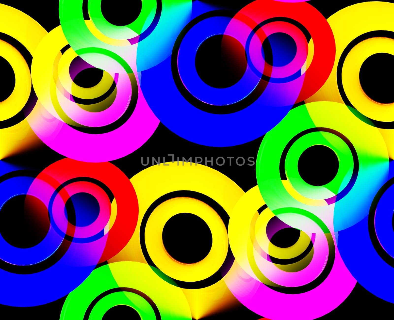 rainbow colors